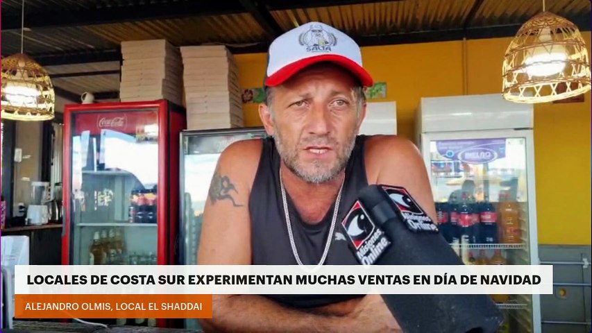 Posadas: Locales de Costa Sur experimentan muchas ventas en día de Navidad
