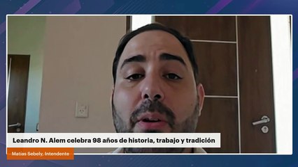 Leandro N. Alem celebra 98 años de historia, trabajo y tradición