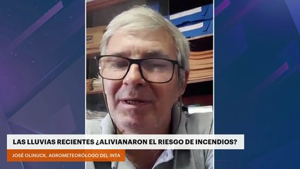 LAS LLUVIAS RECIENTES ¿ALIVIANARON EL RIESGO DE INCENDIOS?