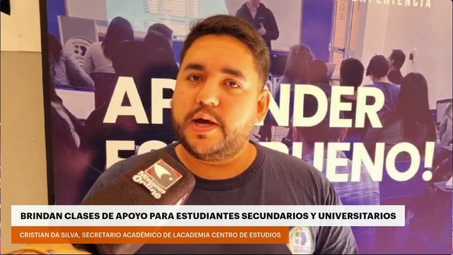BRINDAN CLASES DE APOYO PARA ESTUDIANTES SECUNDARIOS Y UNIVERSITARIOS