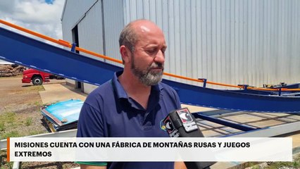 MISIONES CUENTA CON UNA FÁBRICA DE MONTAÑAS RUSAS Y JUEGOS EXTREMOS