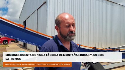 MISIONES CUENTA CON UNA FÁBRICA DE MONTAÑAS RUSAS Y JUEGOS EXTREMOS