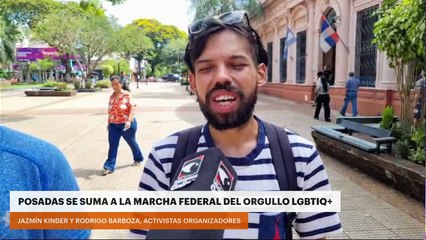 POSADAS SE SUMA A LA MARCHA FEDERAL DEL ORGULLO LGBTIQ+