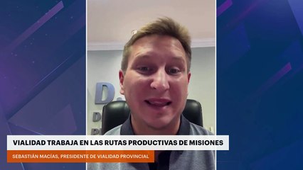 VIALIDAD TRABAJA EN LAS RUTAS PRODUCTIVAS DE MISIONES