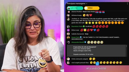 🔴BBB25: Volta de Gracyanne tem indireta, declaração p/ Belo, "Tá com Nada" e Delma pedindo pra sair