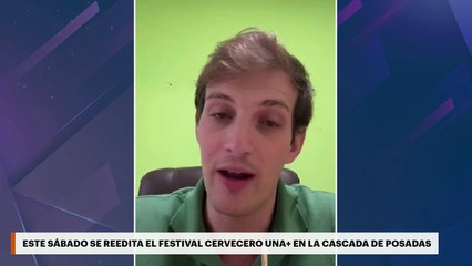 ESTE SÁBADO SE REEDITA EL FESTIVAL CERVECERO UNA+ EN LA CASCADA DE POSADAS