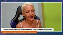Confirmada como jurado de la Copa Argentina de Destilados