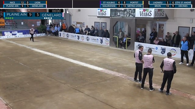 Ligue Sport-Boules M1 2025 - Etape 2 - Saint Vulbas - Demi Finale