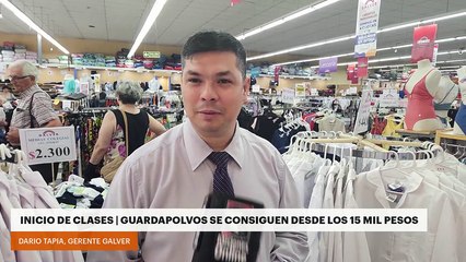 INICIO DE CLASES | GUARDAPOLVOS SE CONSIGUEN DESDE LOS 15 MIL PESOS