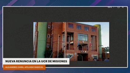 NUEVA RENUNCIA EN LA UCR DE MISIONES