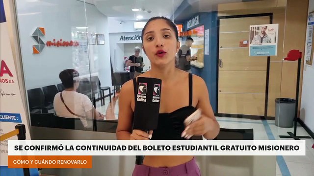 Se confirmó la continuidad del boleto estudiantil gratuito misionero: Cómo y cuándo renovarlo