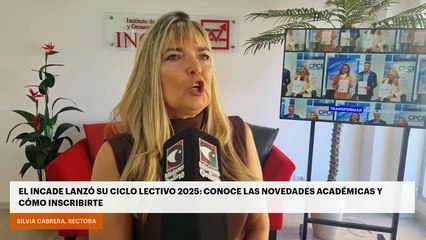 El INCADE lanzó su ciclo lectivo 2025: conoce las novedades académicas y cómo inscribirte