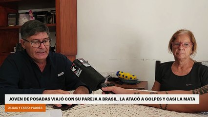 Joven de Posadas viajó con su pareja a Brasil, la atacó a golpes y casi la mata