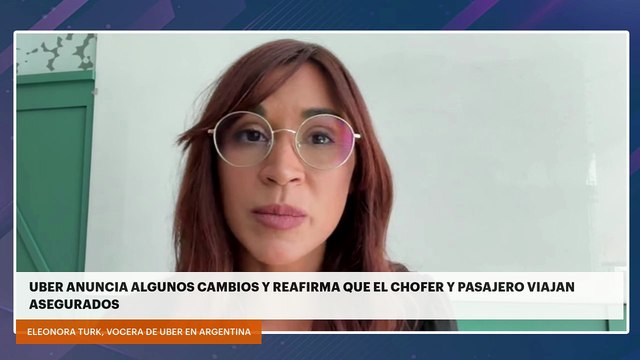 Uber anuncia algunos cambios y reafirma que el chofer y pasajero viajan asegurados