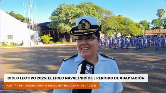 Ciclo lectivo 2025: el Liceo Naval inició el periodo de adaptación con 90 aspirantes