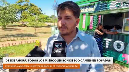 Desde ahora, todos los miércoles son de eco canjes en Posadas