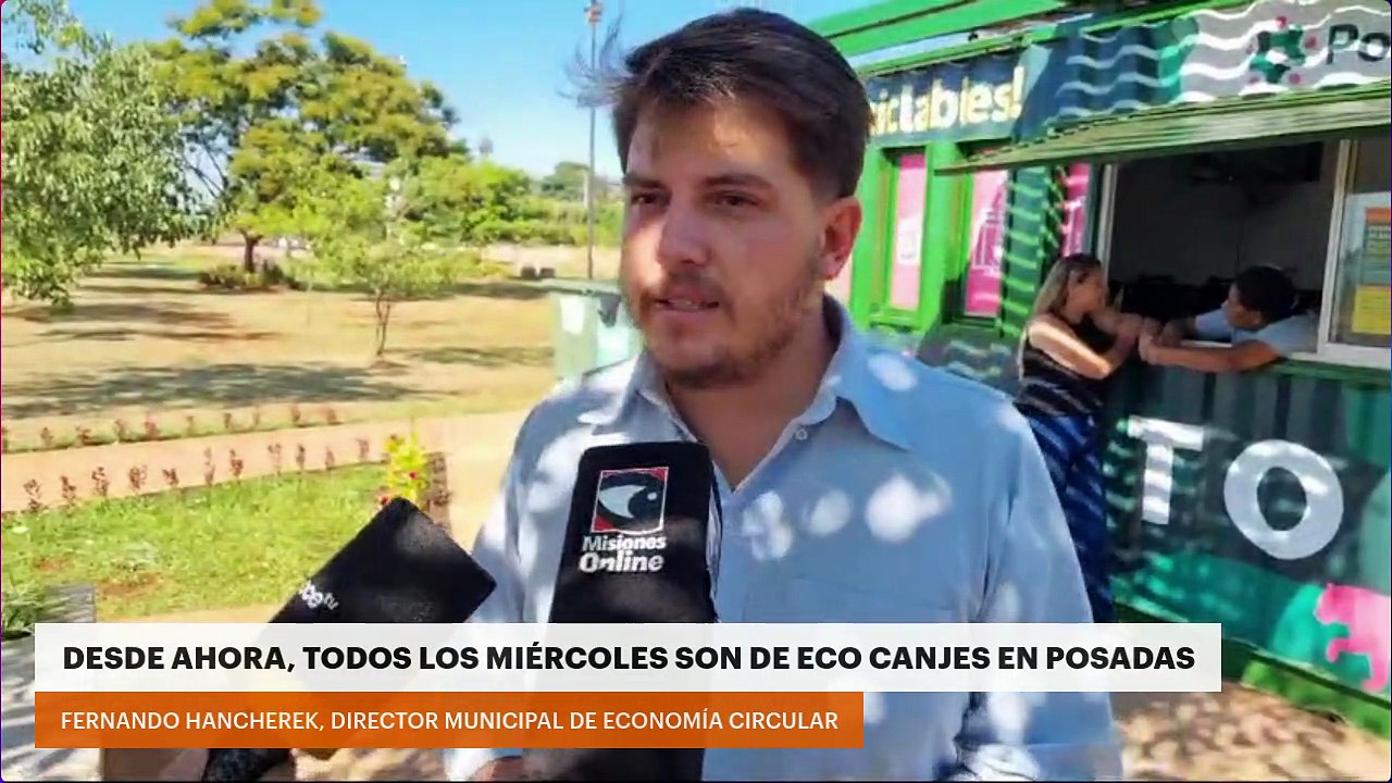 Desde ahora, todos los miércoles son de eco canjes en Posadas