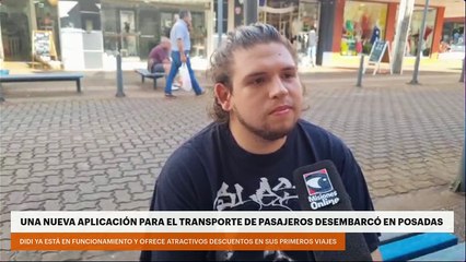 Una nueva aplicación para el transporte de pasajeros desembarcó en Posadas