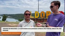 #VeranoenMisiones: la costanera de Eldorado ofrece una postal única del río Paraná