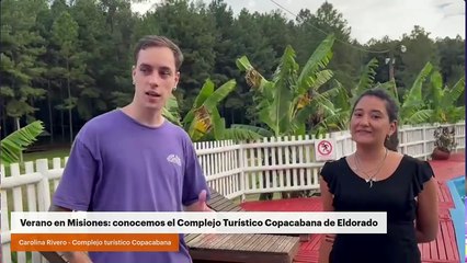 Verano en Misiones: conocemos el Complejo Turístico Copacabana de Eldorado