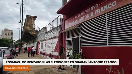 Posadas | Comenzaron las elecciones en Guaraní Antonio Franco