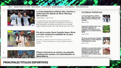 La Hora del Deporte Misionero en Fórmula Tuerca