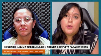 Educación: SUMÁ TU ESCUELA con agenda completa para este 2025
