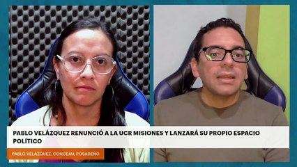 Pablo Velázquez renunció a la UCR Misiones y lanzará su propio espacio político