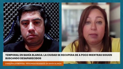 Temporal en Bahía Blanca: la ciudad se recupera de a poco mientras siguen buscando desaparecidos