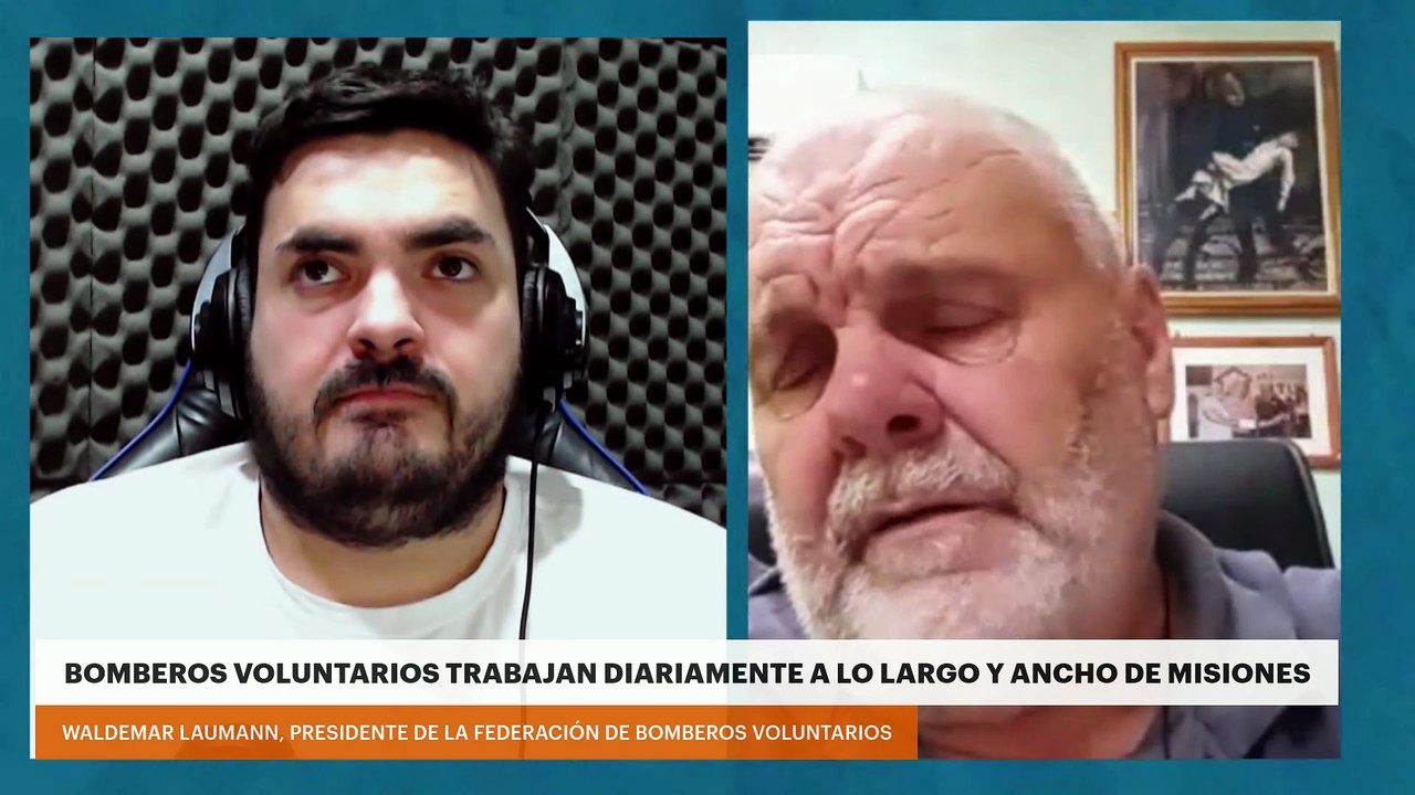 Bomberos voluntarios trabajan diariamente a lo largo y ancho de Misiones