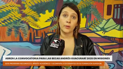 Abren la convocatoria para las becas Andrés Guacurarí 2025 en Misiones