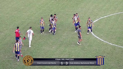 TORNEO FEDERAL A, FECHA 1, CRUCERO DEL NORTE VS MITRE.