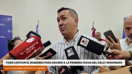 Todo listo en El Soberbio para recibir la primera fecha del rally misionero