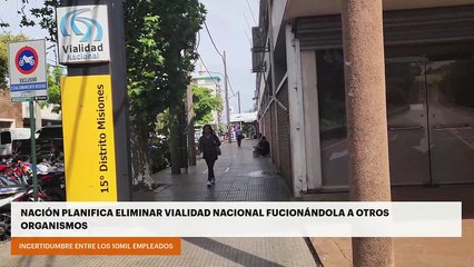 Nación planifica eliminar Vialidad Nacional fucionandola a otros organismos