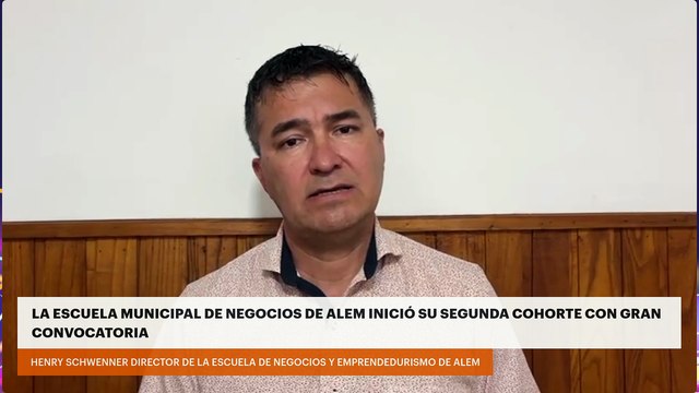 La Escuela Municipal de Negocios de Alem inició su segunda cohorte con gran convocatoria