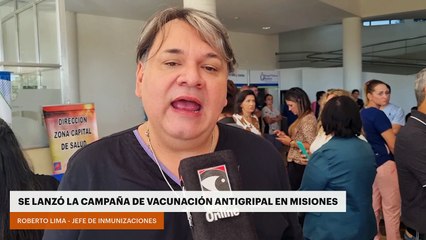 Se lanzó la campaña de vacunación antigripal en Misiones