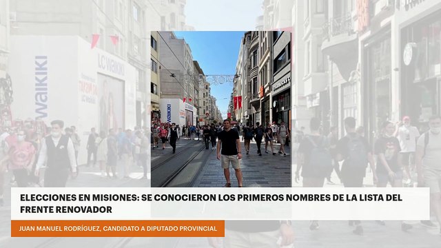 Elecciones en Misiones: Se conocieron los primeros nombres de la lista del Frente Renovador