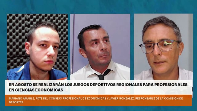 En agosto se realizarán los Juegos Deportivos Regionales para profesionales en Ciencias Económicas