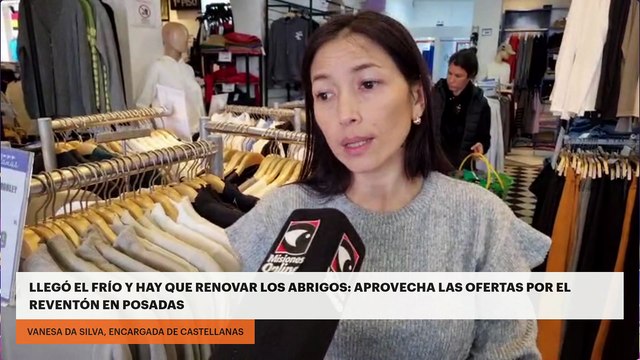 Llegó el frío y hay que renovar los abrigos: aprovecha las ofertas por el Reventón en Posadas