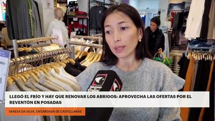 Llegó el frío y hay que renovar los abrigos: aprovecha las ofertas por el Reventón en Posadas
