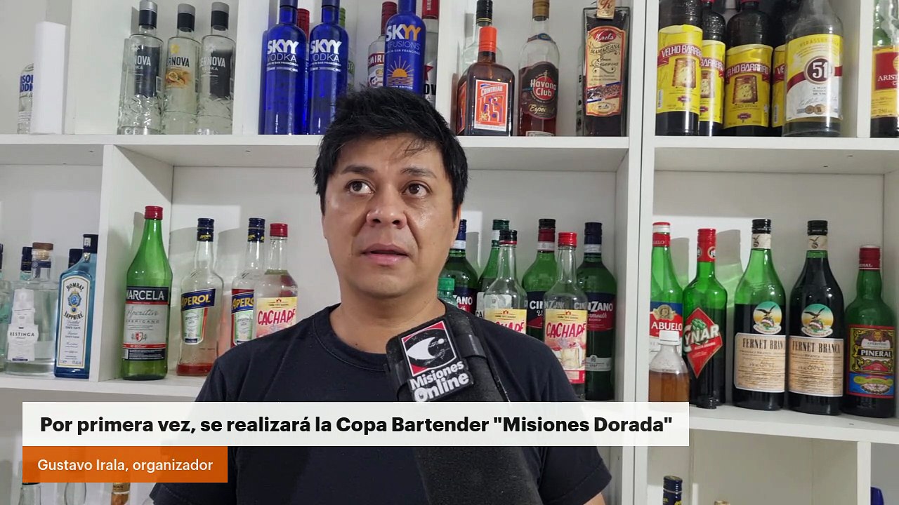 Por primera vez, se realizará la Copa Bartender "Misiones Dorada"