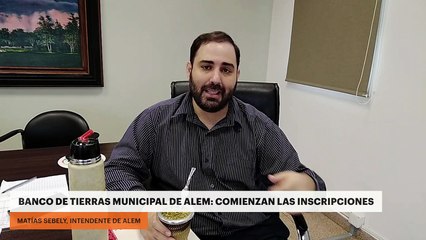Banco de Tierras Municipal de Alem: comienzan las inscripciones