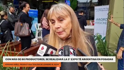 Con más de 60 productores, se realizará la 3° Expo Té Argentina en Posadas