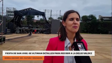 Fiesta de San José: se ultiman detalles para recibir a La Delio Valdez