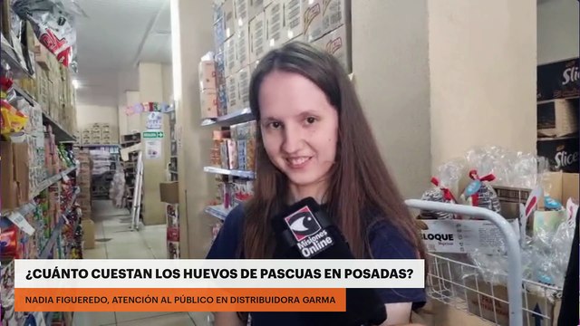 ¿Cuánto cuestan los huevos de pascuas en Posadas?