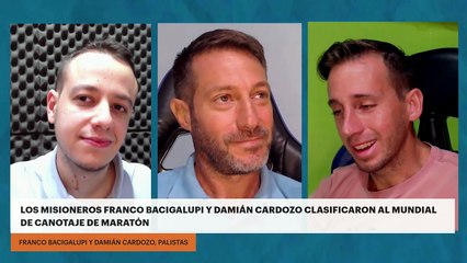 Los misioneros Franco Bacigalupi y Damián Cardozo clasificaron al mundial de canotaje de maratón