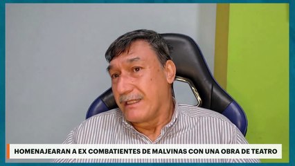 Homenajearán a ex combatientes de Malvinas con una obra de teatro