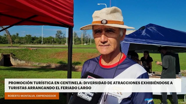 Promoción turística en Centinela: diversidad de atracciones exhibiéndose a turistas arrancando el feriado largo