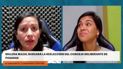 Malena Mazal buscará la reelección del Concejo Deliberante de Posadas