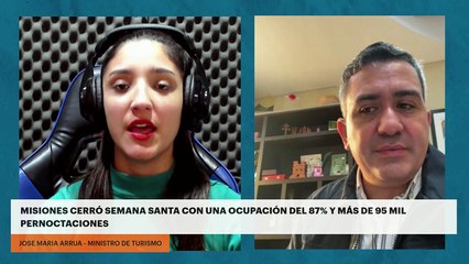 Misiones cerró Semana Santa con una ocupación del 87% y más de 95 mil pernoctaciones
